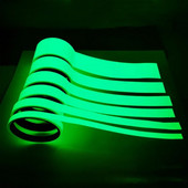 Bandă luminoasă Bandă luminoasă Avertisment verde Lumină la sol Depozitare Scară Autocolant anti-alunecare Bandă reflectoare fluorescentă