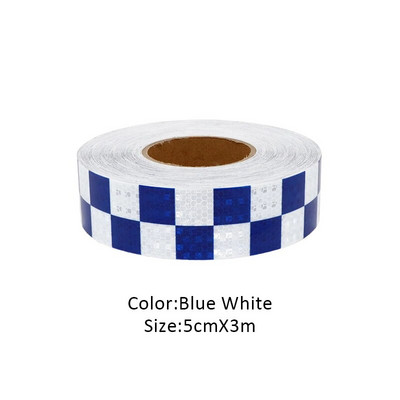 Roadstar 3M akrylová lepiaca lesklá reflexná výstražná páska/štvorcová potlač reflexnej pásky pre bezpečnosť automobilov RS-6490P