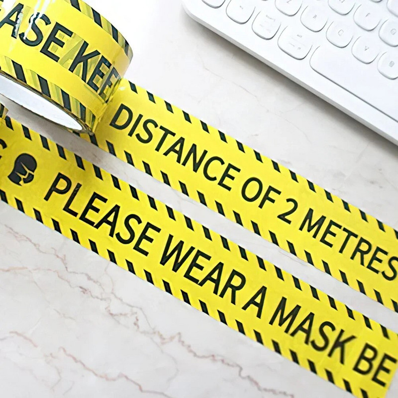 Uzmanību Neizmantojiet lenti Būvlaukuma brīdinājuma līnija Dzeltena būvniecības transportlīdzekļu ballīšu rotājumi Bērnu dzimšanas dienas svinību piederumi