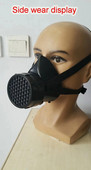 Nova respiratorna plinska maska nova formula Učinkovito formulirana plinska maska s aktivnim ugljenom Boja u spreju Graffiti Respirator plinska maska