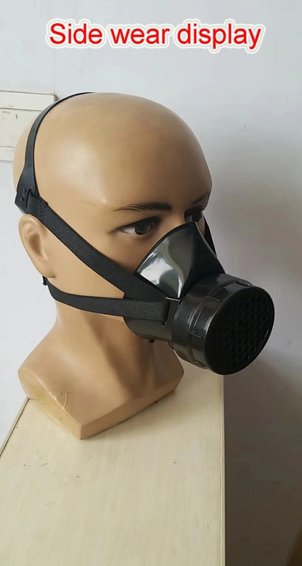 Nova respiratorna plinska maska nova formula Učinkovito formulirana plinska maska s aktivnim ugljenom Boja u spreju Graffiti Respirator plinska maska