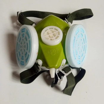 301-XK Прахова маска Монтирана на главата Индустриална шлифовъчна прах Строителна Работна застраховка Работилница Дишаща маска