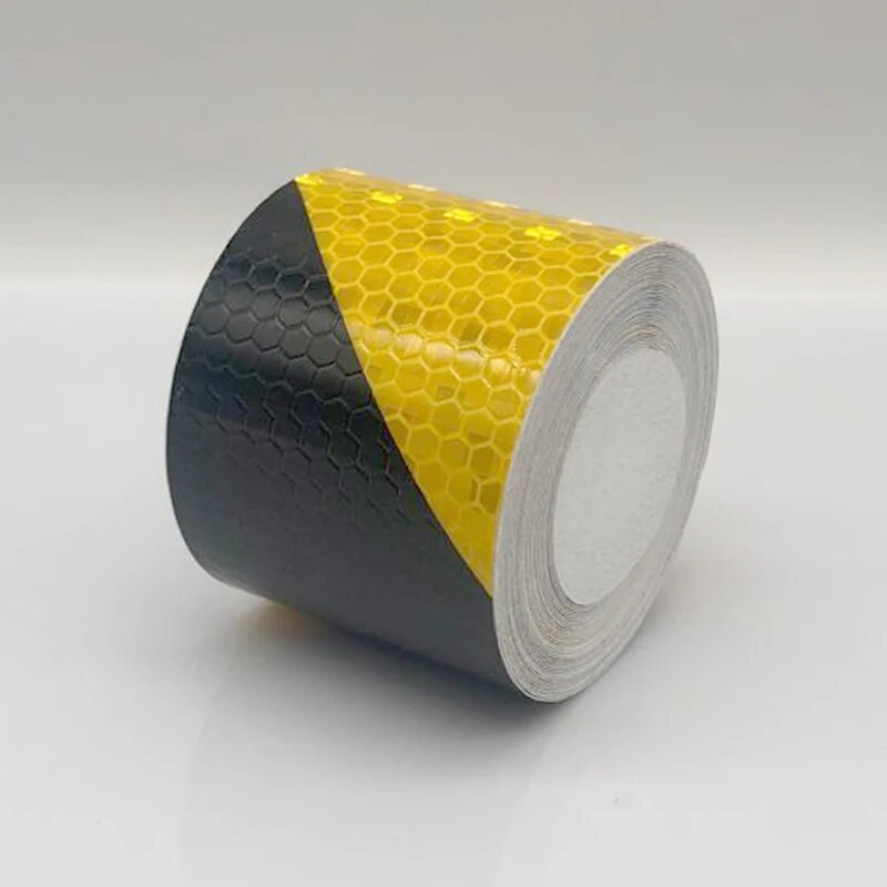 Atstarojošas Velosipēdu uzlīmes Līmlente Velosipēdu drošībai Balta Sarkana Dzeltena Zila Velosipēdu Uzlīmes Velosipēdu piederumi