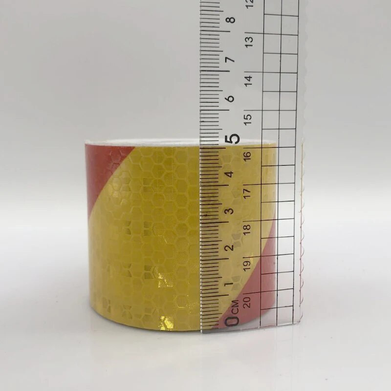 Atstarojošas Velosipēdu uzlīmes Līmlente Velosipēdu drošībai Balta Sarkana Dzeltena Zila Velosipēdu Uzlīmes Velosipēdu piederumi