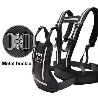 Reguleeritav mootorratta turvavöö lastele Helkur tagaistmel, käepideme rihm Mootorratta hingav kukkumisvastane rakmed