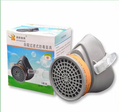 Nova plinska maska za prašinu, kemijski plinski respirator, maska za lice, uložak za filtriranje ugljikom za raspršivanje boja, zaštita na radu u industriji