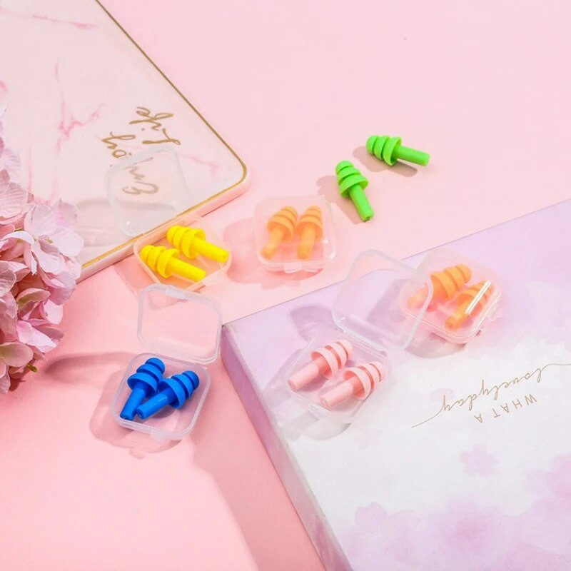 Pehmest silikoonist kõrvatropid isolatsiooniga kõrvakaitse kõrvatropid müravastased norskamisvastased unetropid reisimüra vähendamiseks