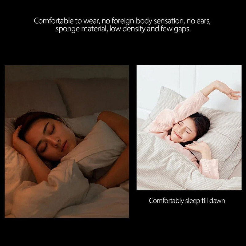 dopuri de urechi din silicon anti zgomot dopuri pentru urechi pentru dormit Tapones Oido Ruido Filtru de reducere a zgomotului