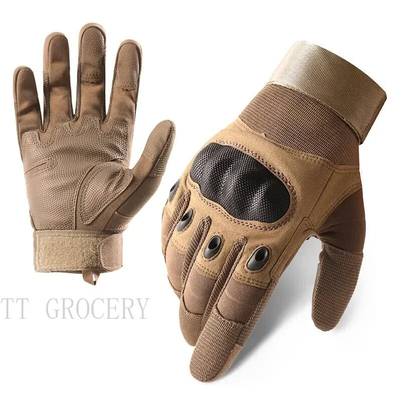 Οθόνη αφής Military Tactical Paintball Airsoft Combat Motocycle Hard Knuckle Full Finger Military Gloves Security Protection