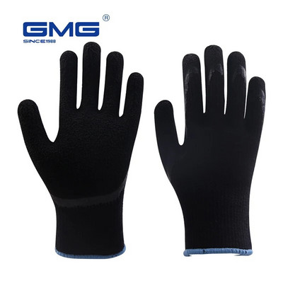 Mănuși de lucru -30 de grade Catifea rezistentă la frig Depozitare la rece Pescuit Îmbrăcăminte unisex Rezistent la vânt Temperatură joasă Sport în aer liber Negru