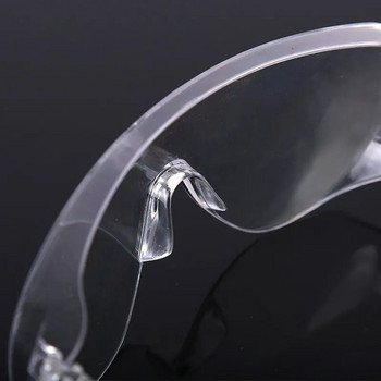 Защитни капаци Очила Прозрачни Против вятър Пясък Противоударни Трудова застраховка Защитни очила PC Материал Прозрачен