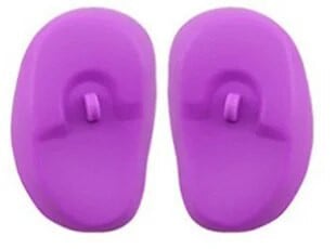 2gab Silikona Ausu Aizsegs Matu Krāsošana Krāsošana Aizsargs Auss Ūdensnecaurlaidīgs Salons Ausu Aizsargi Ausu aizsargi Cepures Dušas veidošanas Aksesuāri