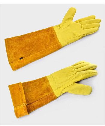 Long Rose Pruning Garden Gloves Anti-scratch Faux Leather Protective Gloves Φρούτα συλλογής θάμνων Κλάδεμα χεριών Προστατευτικό χεριών