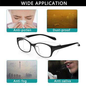 Γυαλιά ασφαλείας 1 PC Γυαλιά προστασίας από ομίχλη κατά της γύρης για άνδρες και γυναίκες Γυαλιά που μπλοκάρουν μπλε φως Γυαλιά προστασίας ματιών