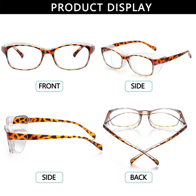 1 vnt Apsauginiai akiniai nuo rūko apsaugantys nuo žiedadulkių apsauginiai akiniai vyrams ir moterims Mėlyni šviesą blokuojantys akiniai Akių apsaugos akiniai