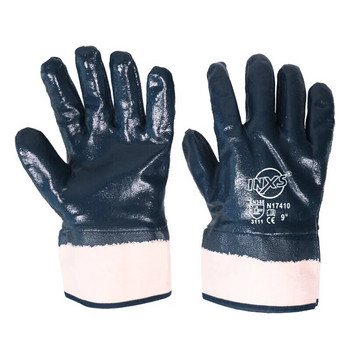 Ръкавици за електрическо заваряване Маслоустойчиви против абразия Устойчиви на рязане Защитни нитрилни работни ръкавици Запояващи метални ръкавици