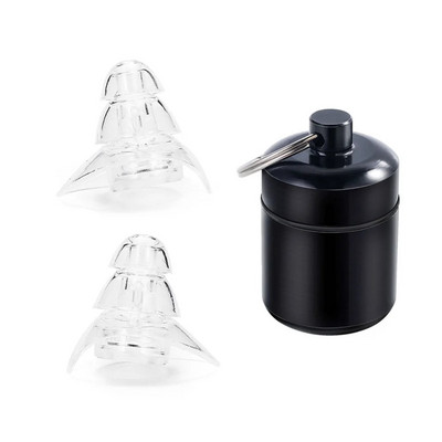 1 Pár zajszűrő füldugók alváshoz Tanulmányi koncert, Hallásbiztos zajszűrő, hallásvédő puha szilikon füldugók