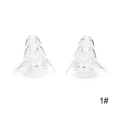 1 Pár zajszűrő füldugók alváshoz Tanulmányi koncert, Hallásbiztos zajszűrő, hallásvédő puha szilikon füldugók