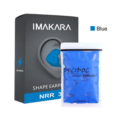 60 kom/set PU čepići za uši protiv buke koji se mogu oblikovati u kalupima Smanjenje buke Zaštita za spavanje Mekani čepići za uši za zdravstvo protiv hrkanja