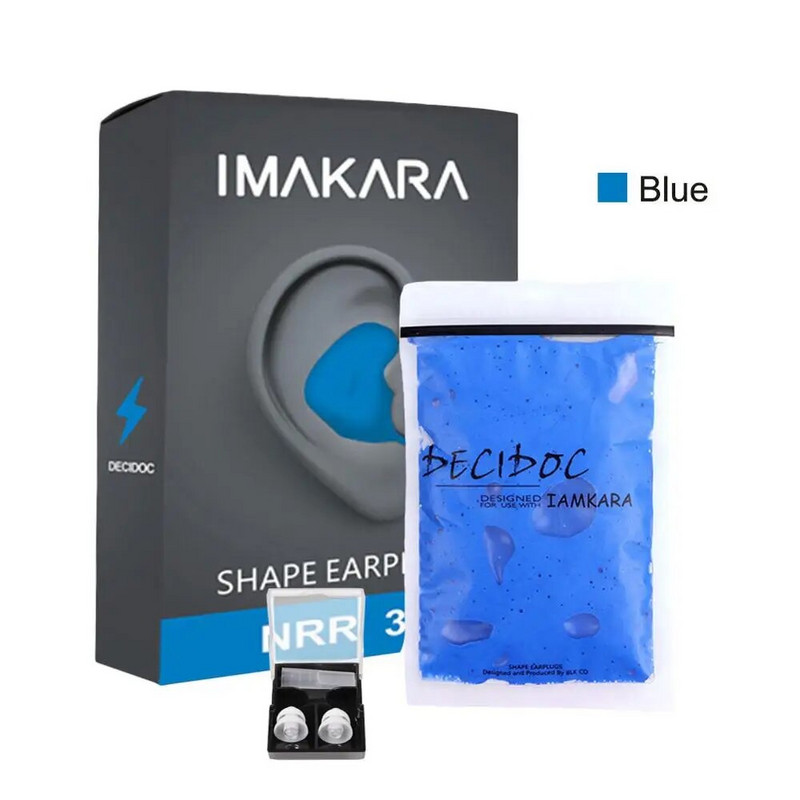 60 kom/set PU čepići za uši protiv buke koji se mogu oblikovati u kalupima Smanjenje buke Zaštita za spavanje Mekani čepići za uši za zdravstvo protiv hrkanja