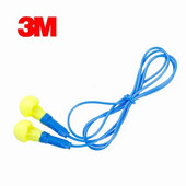 5 perechi dopuri autentice 3M EAR Push-Ins 318-1005 Space Foam Dop de urechi de protecție moale, cu cablu, pentru reducerea zgomotului