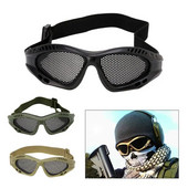 Μοτοσικλέτα Airsoft Eye for Protection Γυαλιά Anti Fog Mesh Μεταλλικό γυαλί