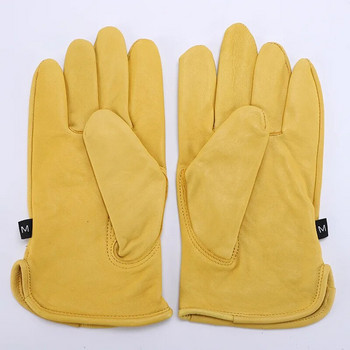 Δερμάτινα γάντια εργασίας Γάντια οδήγησης προβάτου Ανδρικά γάντια κηπουρικής μοτοσικλέτας Ασφάλεια προστατευτικά γάντια συλλογής φρούτων