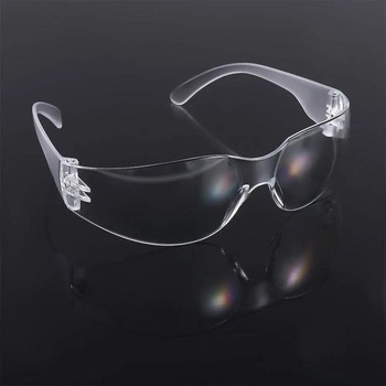 Clear Fashion Anti Fog Anti-dust Γυαλιά αντικρουόμενα Προστατευτικά γυαλιά ματιών Αντιανεμικά προστατευτικά γυαλιά προστασίας από το πιτσίλισμα