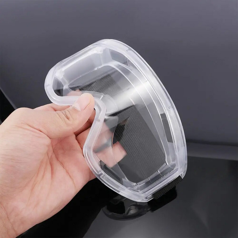 Prachotesné, protišokové, pohodlné chemické okuliare proti zahmlievaniu, pracovné poistenie, ochranné okuliare, laboratórne okuliare