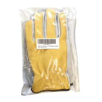 NMSafety Stock Welding Δερμάτινο Γάντι εργασίας Welder-Gloves Anti-Heat-Work Hand-Tools Πυράντοχο μέταλλο για άνετο