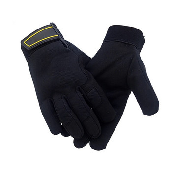 XYEHS 1 Pair Συνθετικό Δέρμα & Spandex Mechanics Γάντια εργασίας ασφαλείας Ανθεκτικά στην τριβή Ελαφρύ και αναπνεύσιμο