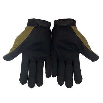 Мъжки военни ръкавици с цели пръсти Специални сили Тактически ръкавици Колоездене Защитна екипировка Спорт на открито Лов Стрелба Ръкавици