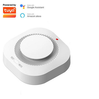 WiFi funkcija Tuya APP Senzor detektora dima i detektor ugljičnog monoksida Co Gas Detektor dima Požar Zvučni alarm