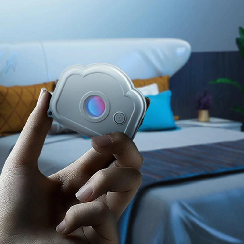 Anti Candid Camera Detector Prijenosni Anti-Sneak Camera Detector USB-C Anti Candid LED IR alarm za putovanja na otvorenom Iznajmljivanje hotela