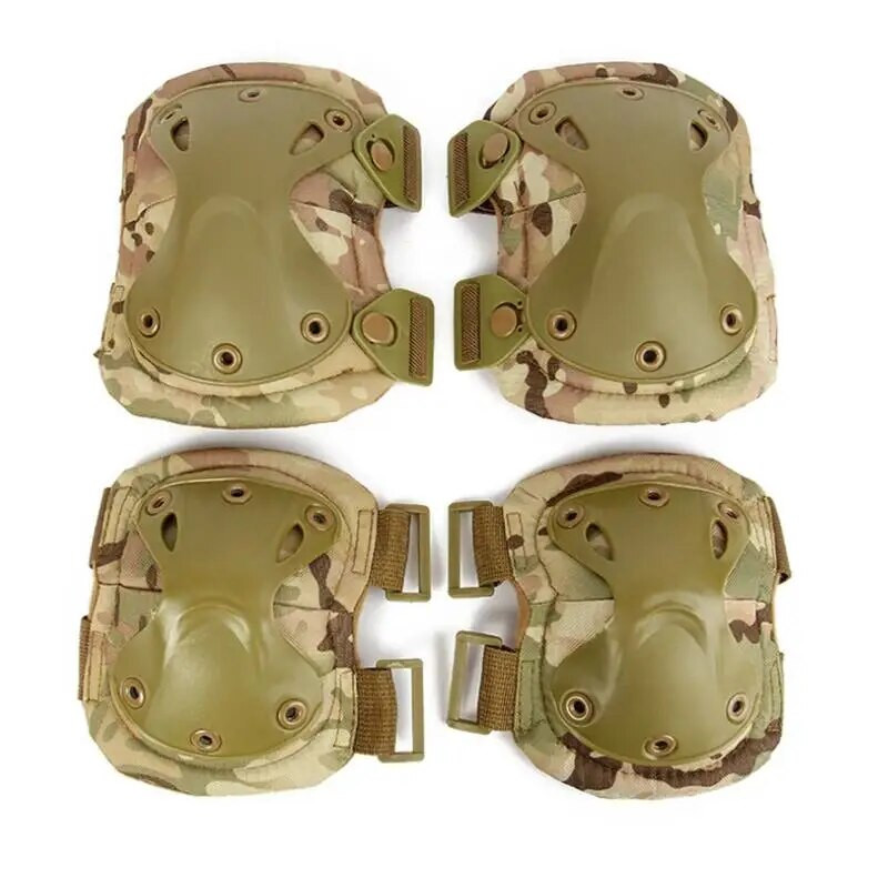 Taktikaline põlvekaitsme küünarnukk CS sõjaväe kaitsja armee Airsoft välispordi jahi põlvekaitse turvavarustus põlvekaitsed