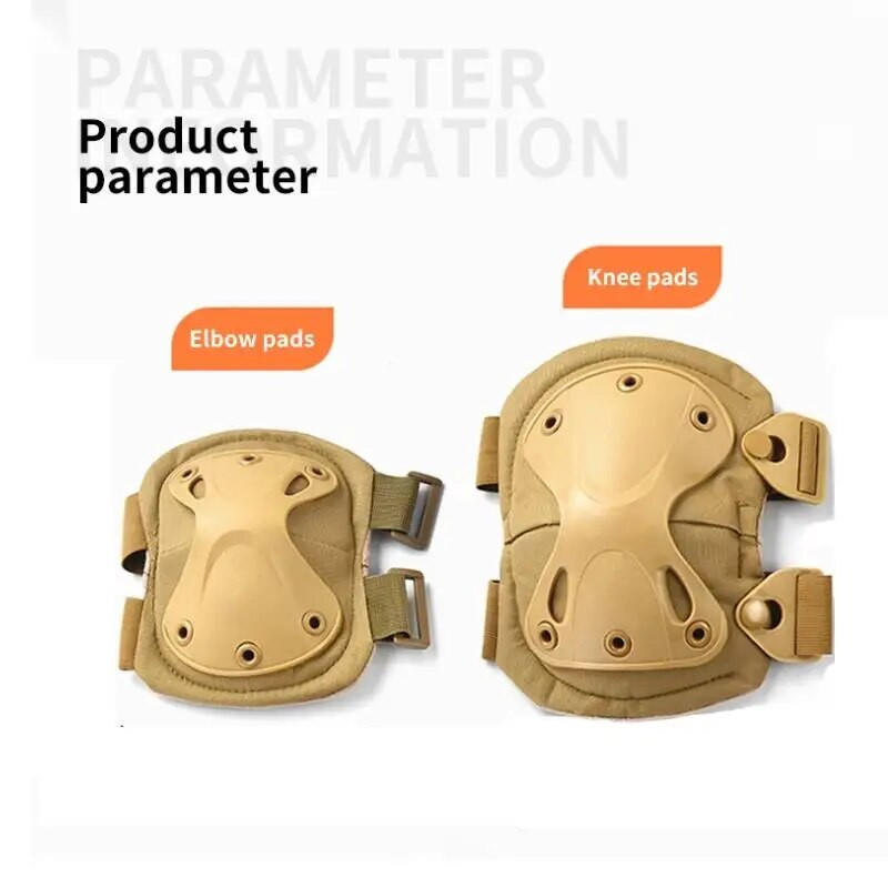 Taktikaline põlvekaitsme küünarnukk CS sõjaväe kaitsja armee Airsoft välispordi jahi põlvekaitse turvavarustus põlvekaitsed