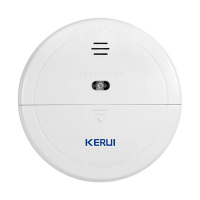 KERUI bezvadu 433MHz dūmu ugunsgrēka detektori mājas virtuves drošības dūmu sensora signalizācija GSM Wifi signalizācijas sistēmai, ko izmanto neatkarīgi