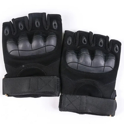 Taktické rukavice s polovičnými prstami pre mužov a ženy, outdoorové športy, jazda na koni, ochrana pre vojenských fanúšikov, bojové protišmykové priedušné rukavice