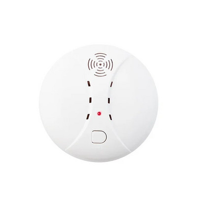 Nezávislý bezdrôtový 433MHz senzor dymu, vysoký zvukový alarm s decibelmi, požiarny detektor pre WIFI GSM kancelársky bezpečnostný domáci alarm