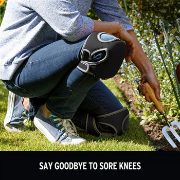 GOMOREON 1 чифт наколенки Гъвкави меки наколенки от пяна за работа Градинарство Консумативи за безопасност на работното място Спорт