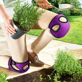 1 Pair Gardening Labor Sponge Knee Pads Thickened Adjustable Knee Pads Επισκευή επίπλων εργάτης κατασκευών Προστατευτικό γόνατος