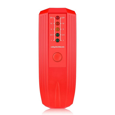 EMF matuoklis, EMF skaitytuvas, elektromagnetinio lauko spinduliuotės detektorius su baterijomis maitinamas elektrinis EMF detektorius