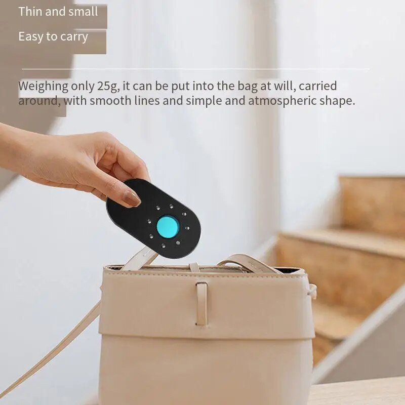 S001 Mini detector infraroșu pentru hotel, cameră antifurt, dispozitiv anti-peeping, detector de cameră, detector de inspecție antimonitorizare