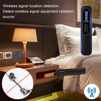 Travel Hotel Anti Candid Camera Detector Детектор за скрита камера GPS детектори Професионален антишпионски детектор Сигурна аларма