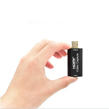 4K Video Capture Card USB 3.0 USB2.0 HDMI-съвместим Grabber Recorder за PS4 игра DVD видеокамера Камера Запис Поточно предаване на живо