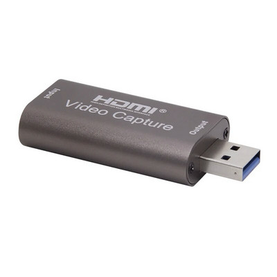 4K video tveršanas karte USB 3.0 USB2.0 saderīgs ar HDMI saderīgs Grabber ierakstītājs PS4 spēlēm DVD videokamera kamera ieraksta tiešraides straumēšana