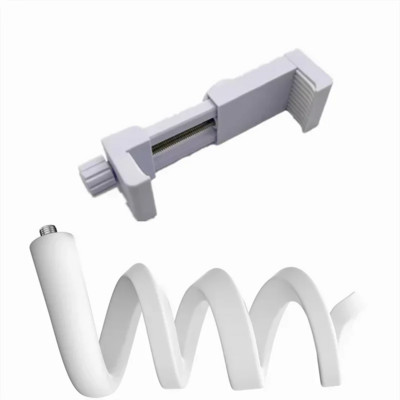 Suport pentru pat pentru monitor pentru bebeluși Suport pentru cameră Universal 1/4 Șurub Clip flexibil pentru furtun Suport pentru camere Suport Cam Suport reglabil 45 cm