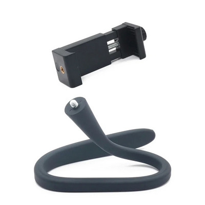 Suport pentru pat pentru monitor pentru bebeluși Suport pentru cameră Universal 1/4 Șurub Clip flexibil pentru furtun Suport pentru camere Suport Cam Suport reglabil 45 cm