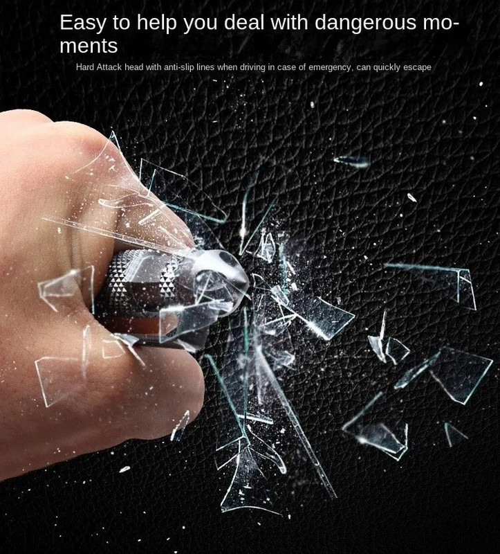 ZK20 „Dropshiping Defense“ taktinis rašiklis, aukštos kokybės aliuminio neslystantis nešiojamasis savigynos rašiklis, plieninis stiklo daužiklio išgyvenimo rinkinys