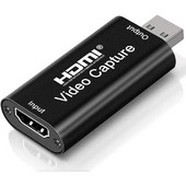 Ar 4K HDMI saderīga video tveršanas kartes straumēšanas plate Capture USB 2.0 1080P Card Grabber ierakstītāja kaste PS4 spēļu DVD kamerai